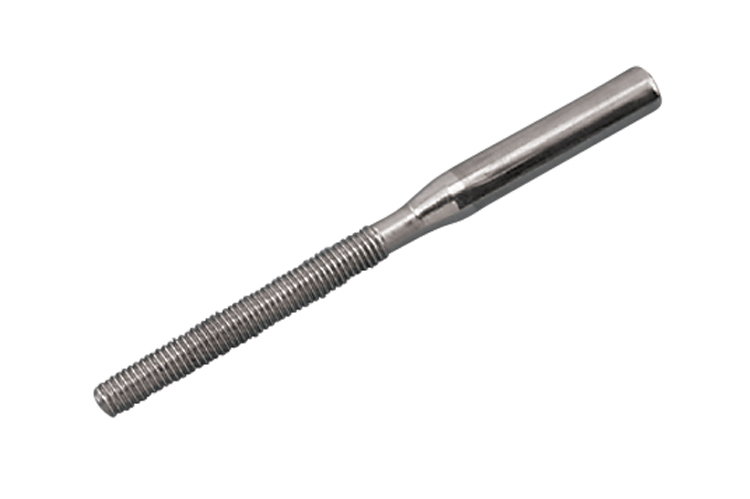 Stainless Steel Rail Swage Stud - UNC thread, Right hand and left hand, S0729-0703, S0729-0704, S0729-0705, S0730-0703, S0730-0704, S0730-0705 Stainless Steel Rail Swage Stud - UNC thread, Right hand and left hand, S0729-0703, S0729-0704, S0729-0705, S0730-0703, S0730-0704, S0730-0705